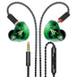 Audiovance Vibes 202 HiFi Wired Earbuds, IEM in-Ear Monitor Headphones