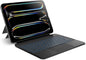 Detachable Keyboard Case for Apple iPad Pro 13 inch (M4) 2024: Wireless Backlit Keyboard with Trackpad, Magnetic Protective Cover