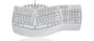 Perixx Periboard-612B Wireless Ergonomic Split Keyboard with Dual Mode 2.4G and Bluetooth Feature, Compatible with Windows 11 and Mac OS X System, Black, US English Layout