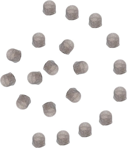 MECCANIXITY 10Pcs Replacement Fiber Mesh Tips for Stylus Pens 7.5mm Suitable for Capacitive Touch Screen,High Sensitivity,Soft,No Scratch Screen Pen Tip