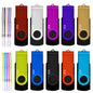 8GB Flash Drive 10 Pack Nicepicten USB 2.0 Thumb Drive USB Memory Stick