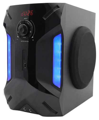 Rockville HTS56 5.1-Channel Bluetooth Home Theater System, 8" Subwoofer