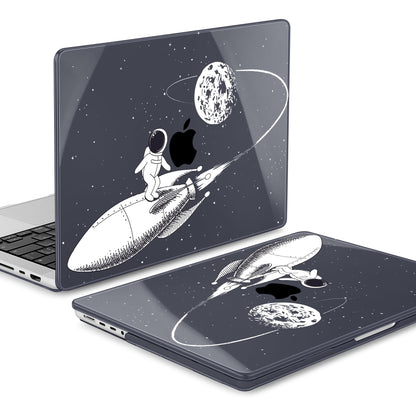 Mektron Case for 2026 M5 MacBook Pro 16 inch A3429 A3428 M4 A3403 A3186 M3 A2991 M2 A2780 M1 A2485 (2021-2025) Pro/Max with Liquid Retina XDR, Hard Shell Plastic Laptop Cover, Astronauts