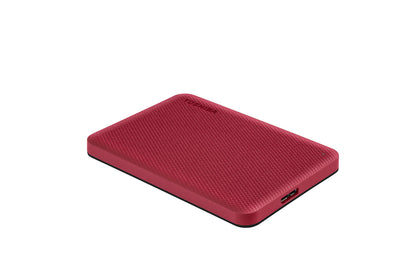 Toshiba Canvio Advance 1TB Portable External Hard Drive USB 3.0, Red - HDTCA10XR3AA