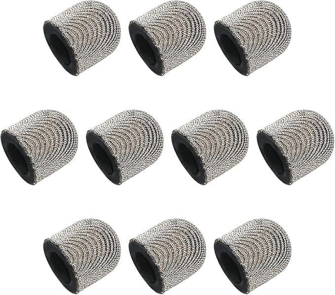 MECCANIXITY 12pcs 6.5mm Stylus Pen Fine Tips Conductive Fiber Capacitive Touch Screen Pens Tip Universal Replacement