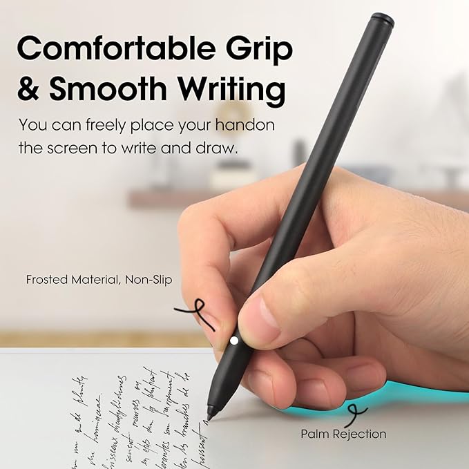 Magnetic Stylus for Remarkable 2 Pen with Eraser, EMR Digital Stylus for Remarkable Replacement Pen Marker Plus, Digital 2 Stylus Alternative Marker Plus for Wacom/Kindle Scribe/BOOX/EMR Devices