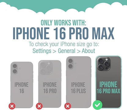 Smartish iPhone 16 Pro Max Screen Protector - 2-Pack Tempered Glass Screen Protectors - Tuff Sheet - 9H Easy Install Frame [Scratch Resistant] Case-Friendly- Dynamic Island for Apple iPhone 16 Pro Max