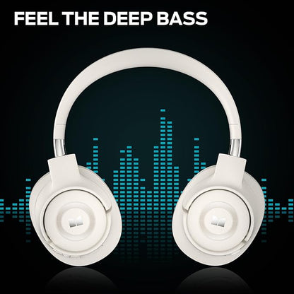 Monster Persona SE ANC Active Noise Cancelling Headphones, Bluetooth Headphones Over Ear, 60H Playtime, HiFi Stereo Audio, Deep Bass, Built-in Mic, Wireless Headsets for Home Office