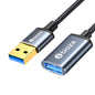 USB Extension Cable USB 3.0 Extension Cord Type A Male to Female Cord Nylon Braided High Data Transfer Compatible with USB Keyboard, Mouse, Flash Drive(10ft)