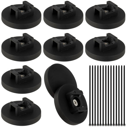 Alffun Magnetic Zip Tie Mount Wire Cable Holder