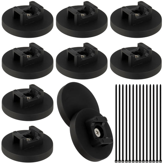 Alffun Magnetic Zip Tie Mount Wire Cable Holder