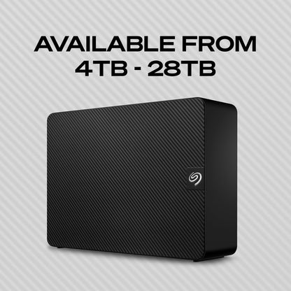 Seagate Expansion 16TB External Hard Drive HDD - USB 3.0, with Rescue Data Recovery Services (STKP16000400)