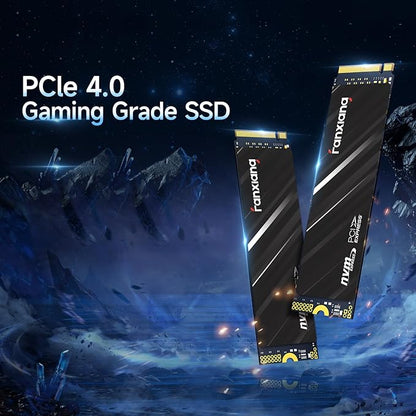 4TB SSD NVMe PCIe Gen4 M.2 SSD for PS5, Up to 5000 MB/s, Internal Gaming SSD for PS5, 3D NAND SLC Cache Solid State Drive Upgrade Storage for PC/Laptops S690Q