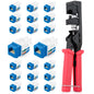 Everest 45Term - 45° Angled Speed Termination Keystone Tool Set