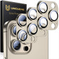 UniqueMe for iPhone 13 6.1"/13 Mini 5.4" Camera Lens Protector-Black Circle