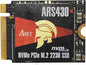 DATO M.2 2230 SSD 1TB, PCIe Gen 4x4 NVMe Internal Solid State Drive with Aluminum Heatsink, Compatible with Steam Deck, ROG Ally, Surface Pro, Mini PCs, Ultrabook, Up to 5000/3200 MB/s - ARES ARS430