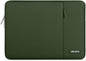 MOSISO Laptop Case 13 inch, 13 inch Laptop Sleeve Compatible with MacBook Air M4 M3 M2 M1 2025-2018 / Pro M2 M1 2025-2016, Polyester Vertical Computer Sleeve Bag with Pocket, Army Green