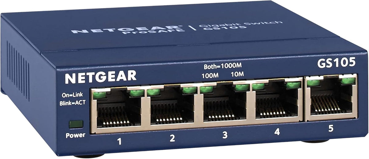NETGEAR 8-Port Gigabit Ethernet Unmanaged Network Switch (GS108)
