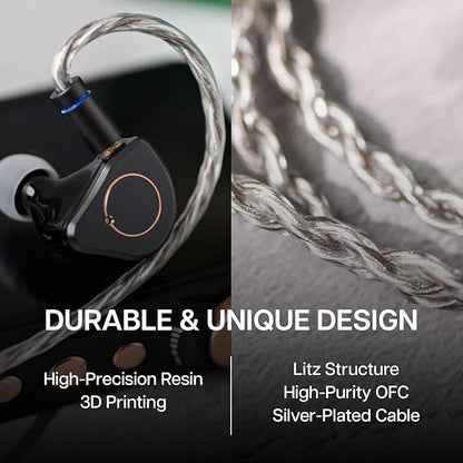 Linsoul SIMGOT SuperMix 4 1DD+1BA+1Planar+1PZT Hybrid Driver in Ear Monitor