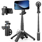 Mag‑Safe Mini Desktop Phone Tripod, Portable Magnetic Stand with Remote