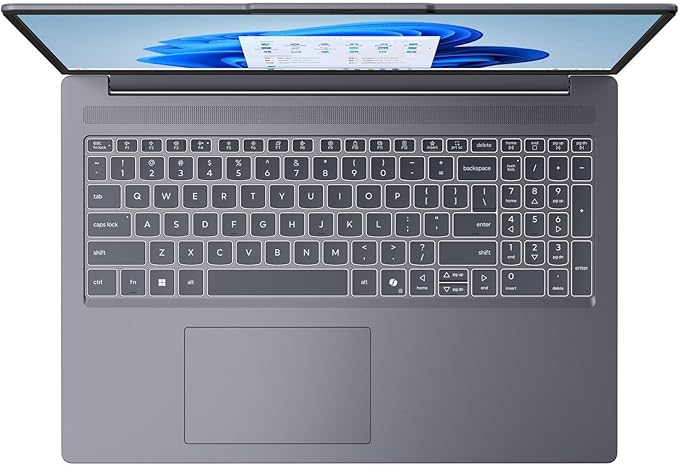 Lenovo Laptop Computer for Home Student Business, IdeaPad Slim 3, Intel i7-13620H (Beat Ultra 7 255U), 16GB DDR5 RAM, 512GB PCIe SSD, 16" FHD+, WiFi 6, Type-C, HDMI, Luna Grey, Windows 11 Pro, Wendbo