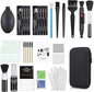 18-in-1 Professional Camera Cleaning Kit for Most DSLR Cameras (Canon, Nikon,Sony), with Air Blower/Cleaning Pen/Detergent/Cleaning Cloth/Lens Brush/Carry Case