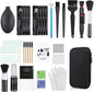 14-in-1 Camera Lens Cleaning Kit - Mirrorless & DSLR Sensor Cleaning Kit for Canon, Sony, Nikon Including Lens Blower, Detergent, Swabs, Cloth, Pen, Brush