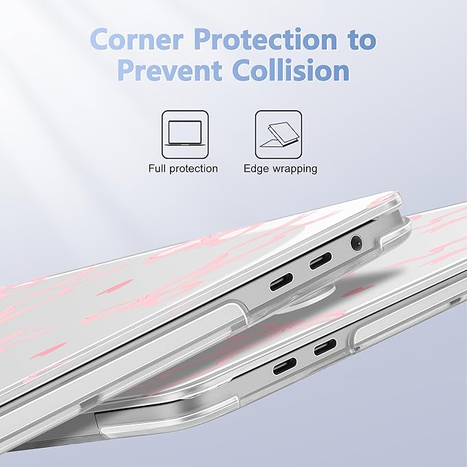 Lepeoac for MacBook Pro 16 inch Case 2019 2020 Release Model A2141, Plastic Hard Shell Cover with Keyboard Cover & Screen Protector for MacBook Pro 16 inch with Touch Bar & Touch ID, Bow