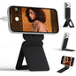 MOFT Phone Stand, Magnetic Phone Tripod Stand Stain-Resistant MOVAS Leather & Angle Adjustment & Strong Magnets Tripod for iPhone 18 Pro & 18 Pro Max & 17-12 Series (Included Metal Ring)-Sunset