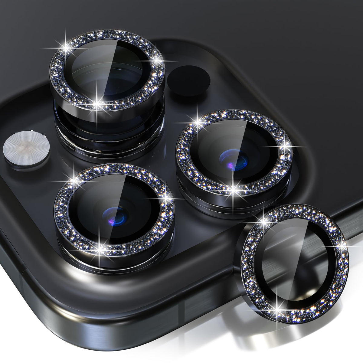 Choiche for iPhone 15 Pro/iPhone 15 Pro Max Camera Lens Protector