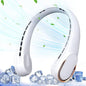 Portable Neck Fan, Bladeless Neck Fan, USB Rechargeable Personal Fan, 4000 mAh Battery Operated Fan, 3 Speeds Adjustable,Faster Cooling, Ultra Quiet, Suitable for Home, Office, Sports