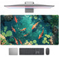 Desk Mat Forest Library Book Mouse Pad Big Desk Pad XXL Extended Gaming Large Mouse Pad for Desk Rubber Base Mousepad with Stitched Edges, Keyboard Mouse Mat for Work Game Office Home 31.5x15.7 in