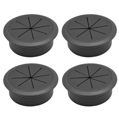 BOPOREAE 4 Pcs Desk Grommet 2-1/16" (53mm), Desk Hole Cover for Cables