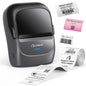 CLABEL 221B 2" Bluetooth Thermal Label Printer with 1 Label Roll, Black