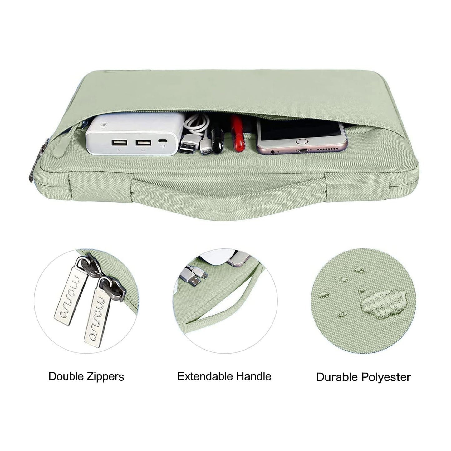 MOSISO Compatible with MacBook Air 13 inch Case M5 2026 M4 M3 M2 2025-2022