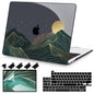 Teryeefi MacBook Pro 13 Inch Case, Hard Shell, Keyboard Cover, Screen Protector, A2338 A2251 A2289 A2159 A1989 A1706, Landscape