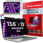 SightPro Magnetic Laptop Privacy Screen 13.3 Inch 16:9 - Patented Removable Laptop Privacy Filter Shield and Protector