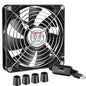 Wathai 140mm x 25mm USB Cooliing Fan 5V with Speed Control for Computer Case Receiver DVR PlayStation Xbox PS4 Router Cabinet Cooling