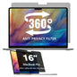 Halloive 360° Privacy Screen Protector for MacBook Pro 16 Inch (2021-2026)