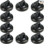 Magnet Zip Tie Mount Magnetic Zip Ties Mount Base Holder Multipurpose Wire Cable Holder Mount Wire Clips Management for Home Office Marine Electrical Wiring (D19 0.75in, 10 Piece)