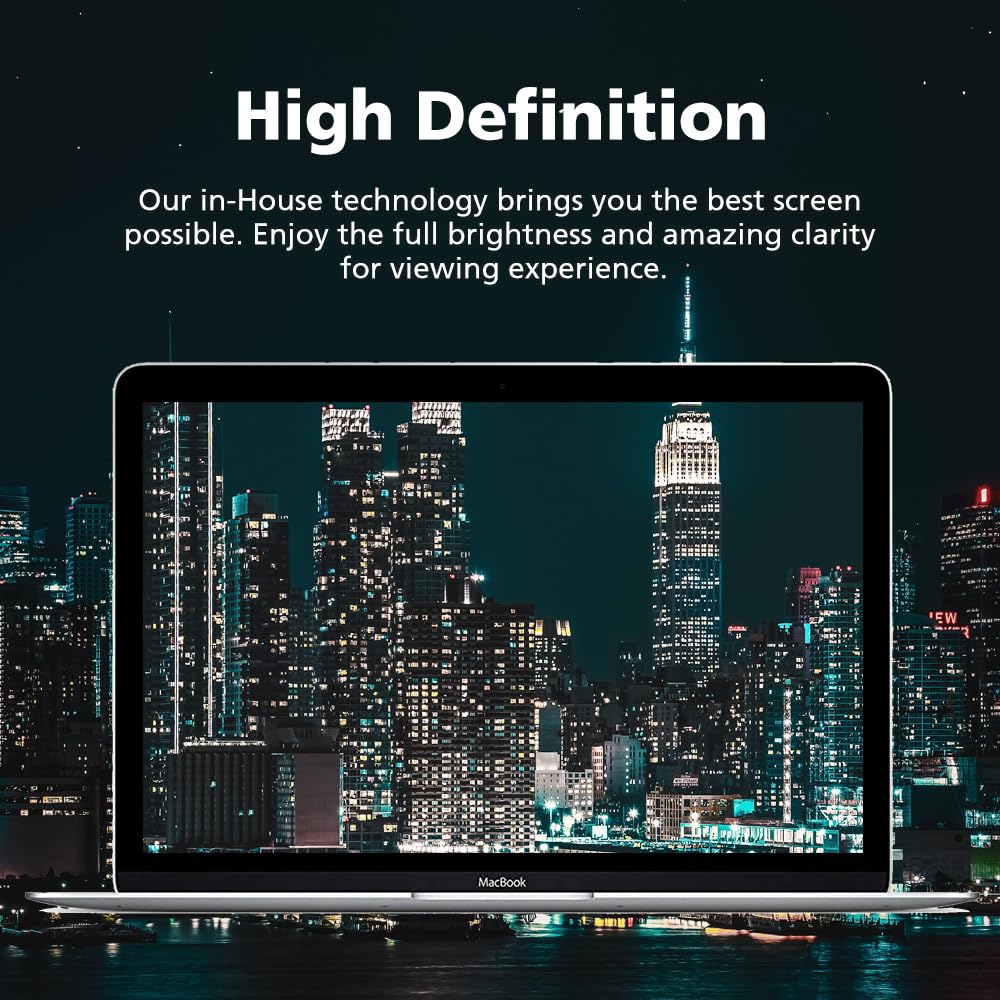 Diacube Magnetic Privacy Screen Protector for MacBook Air 15" (2023 M2), Removable | Anti-Glare | Reducing Eye Fatigue with Blue Light Blocking Filter