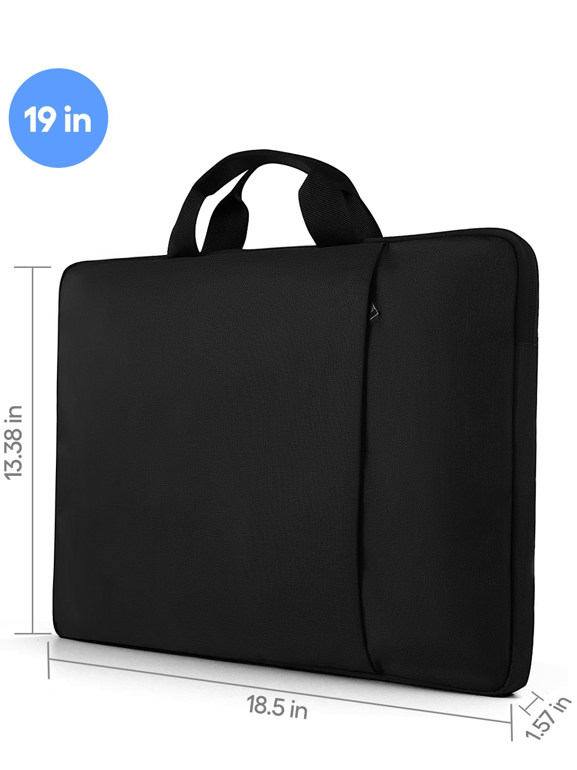 EVICIV Laptop Sleeve Case 19 inch, Portable Computer Cover Bag/Handbags