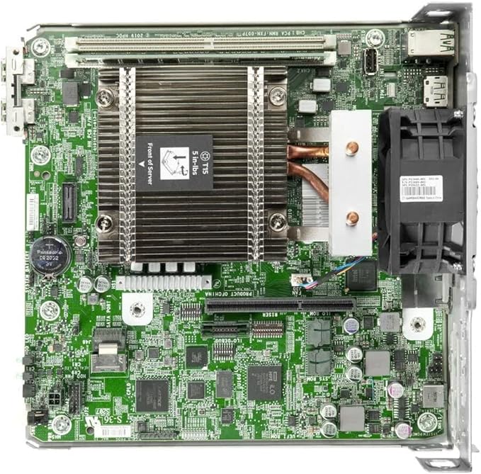 Hewlett Packard Enterprise HPE ProLiant MicroServer Gen10 Plus v2 Ultra Micro Tower Server, Xeon E-2314 4-Core 2.8GHz, 32GB DDR4 Memory, 16TB SSD Storage, iLo, Windows Server 2022 Standard