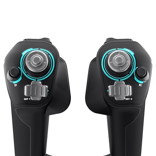 Turtle Beach VelocityOne Flight Universal Control System - Xbox Series X & Xbox Series S, Xbox One & Windows 10 & 11 PCs with Yoke Handle, Throttle Quadrant, Trim Wheel & Rudder Controls