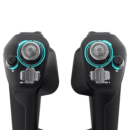 Turtle Beach VelocityOne Flight Universal Control System - Xbox Series X & Xbox Series S, Xbox One & Windows 10 & 11 PCs with Yoke Handle, Throttle Quadrant, Trim Wheel & Rudder Controls