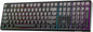 EPOMAKER TH108 Full Size Mechanical Keyboard, Wireless Gaming Keyboard with 8000mAh Battery, Creamy Gasket, 108 Keys, Hot Swap, Custom Driver, RGB Backlight (Black, Sea Salt Silent)