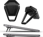 Laptop Stand for Desk, Portable Anti-Slip Keyboard Riser, Zinc Alloy Keyboard Stands, Computer Stand Compatible with MacBook Air/Pro, 10-15.6 Inches Laptops and Keyboards (Black)