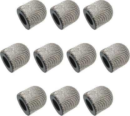 MECCANIXITY 12pcs 6mm Stylus Pen Fine Tips Conductive Fiber Capacitive Touch Screen Pens Tip Universal Replacement