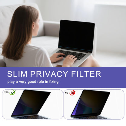 Halloive 360° Privacy Screen Protector for MacBook Pro 16 Inch (2021-2026)