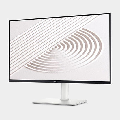 Dell S2425HS Monitor - 23.8 Inch, FHD (1920x1080) Display, 100Hz Refresh Rate 1500:1 Contrast Ratio, TÜV Rheinland Eye Comfort 4 Star, Integrated 2x5W Speaker, Height/Tilt/Swivel/Pivot - Ash White